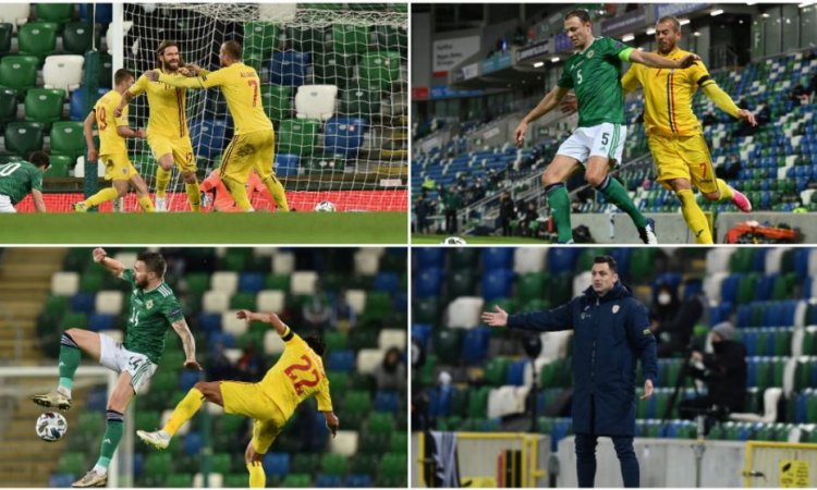 România a terminat la egalitate cu Irlanda de Nord, 1-1, în ultimul meci din Liga Naţiunilor