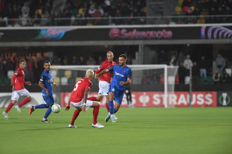 FCSB, umilită de Silkeborg IF cu 5-0, în Europa Conference League