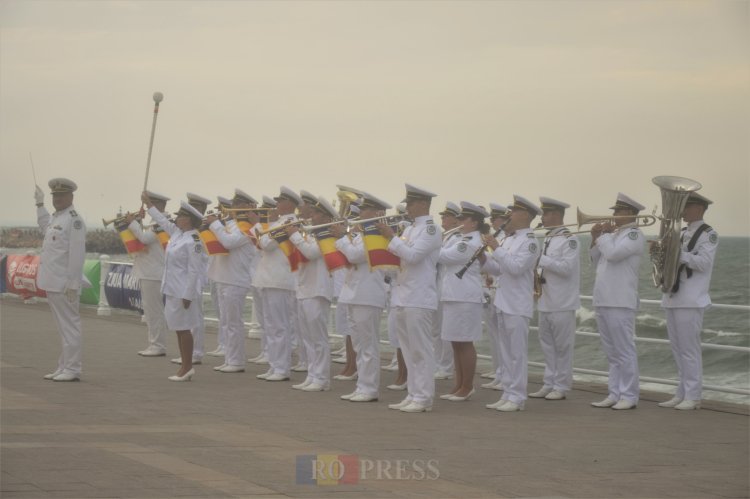 Concerte de muzică militară între 6 şi 15 august, prilejuite de Ziua Marinei Române