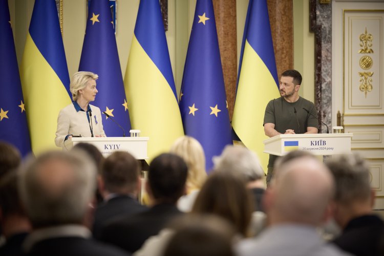 Ursula von der Leyen anunţă un împrumut al UE de 35 miliarde de euro pentru Ucraina