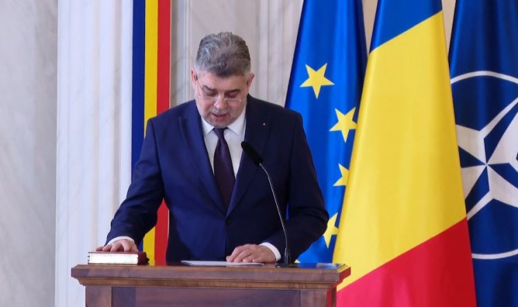 Guvernul Ciolacu 2 a depus jurământul de învestitură la Palatul Cotroceni