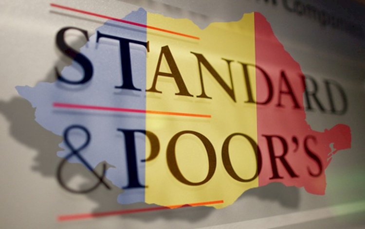 Standard & Poor's menține rating-ul pentru România de la stabilă la negativă