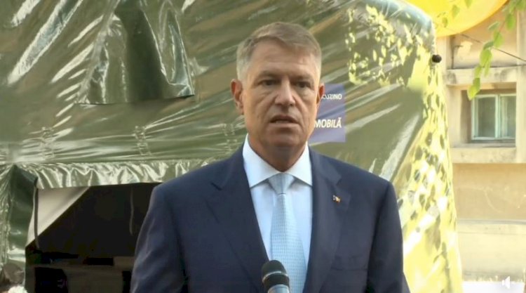 Iohannis: E o zi tristă; avem un număr record de îmbolnăviri cu noul coronavirus